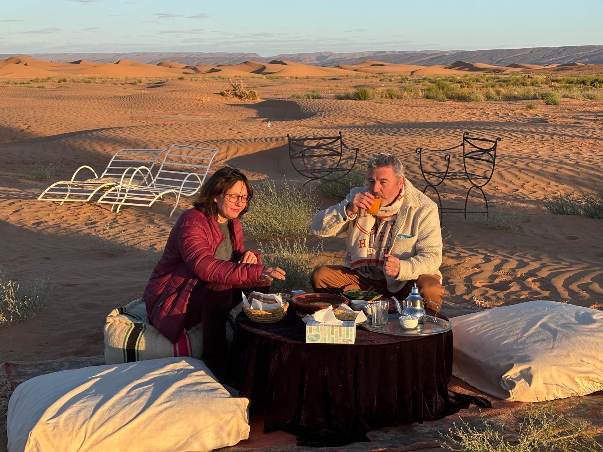 Bivouac La Dune Blanche M'Hamid Exteriör bild